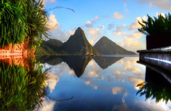 Jade Mountain is a celebration of Saint Lucia's stunning scenic beauty